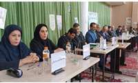برپایی میز خدمت در شهرک آزادگان